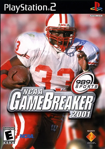 NCAA GameBreaker 2001 box art
