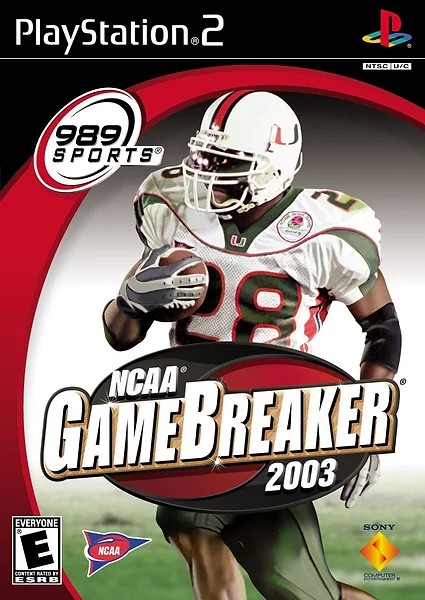 NCAA GameBreaker 2003 box art