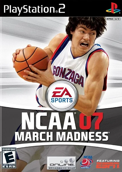 NCAA March Madness 07 box art