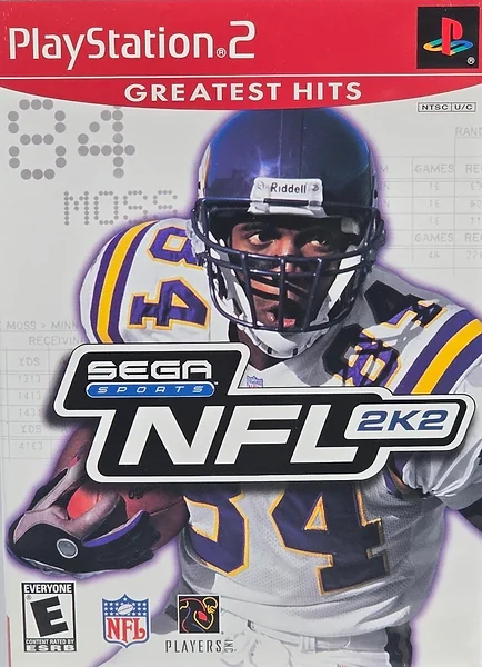 NFL 2K2 box art