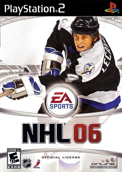NHL 06 box art