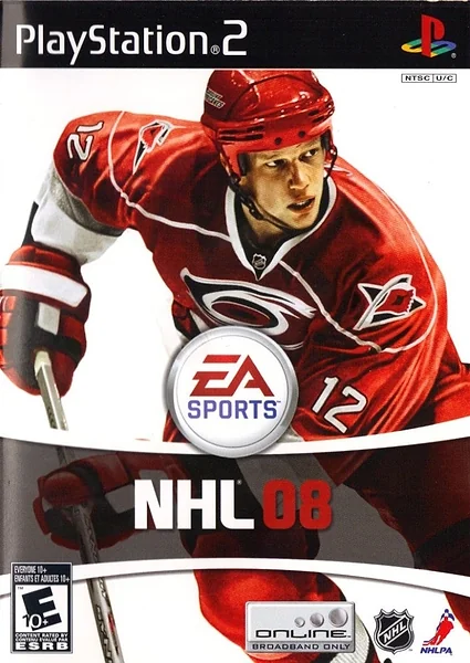 NHL 08 box art