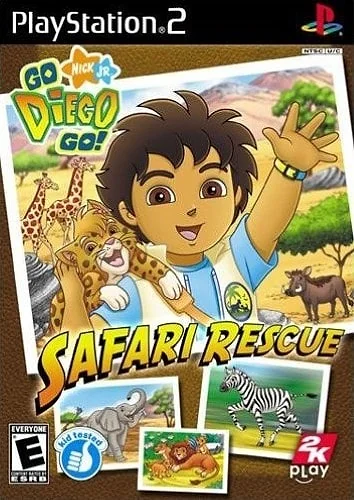 Go, Diego, Go! Safari Rescue Box Art