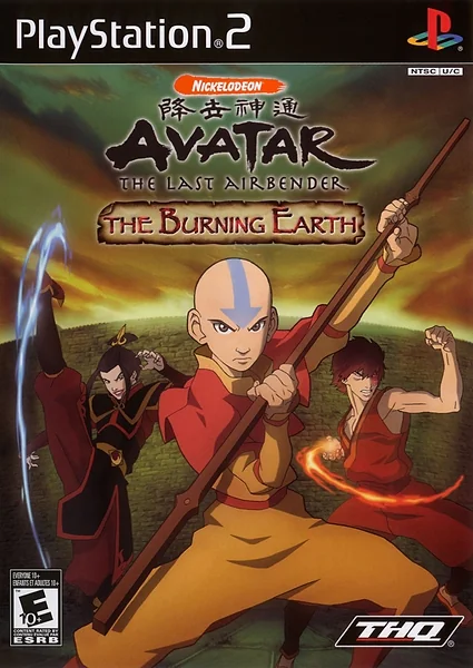 Avatar: The Last Airbender - The Burning Earth box art