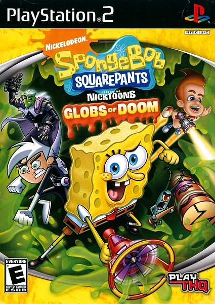 SpongeBob SquarePants Featuring Nicktoons: Globs of Doom box art
