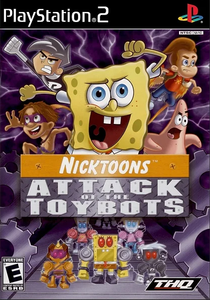 Nicktoons: Attack of the Toybots Box Art