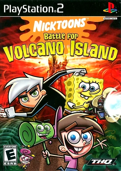Nicktoons: Battle for Volcano Island box art
