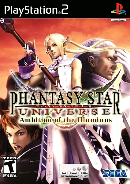 Phantasy Star Universe: Ambition of the Illuminus Box Art