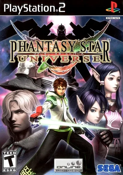 Phantasy Star Universe box art