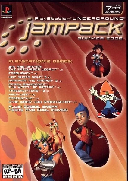 PlayStation Underground Jampack: Summer 2002 Box Art
