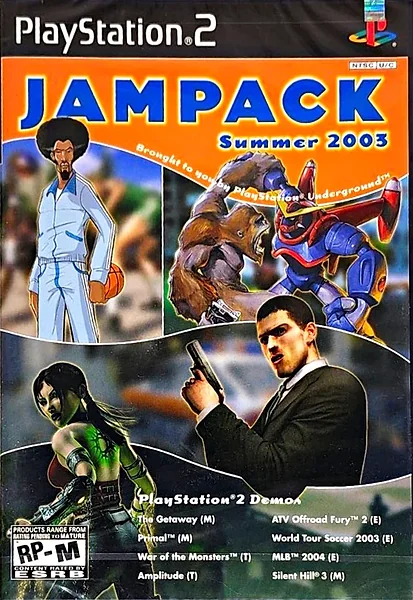 PlayStation Underground Jampack: Summer 2003 Box Art