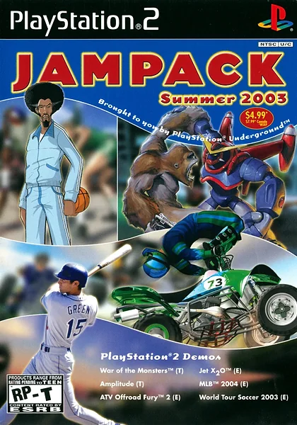 PlayStation Underground Jampack: Summer 2003 box art