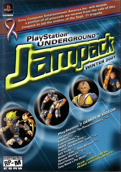 PlayStation Underground Jampack: Winter 2001 Box Art