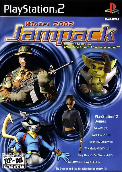 PlayStation Underground Jampack: Winter 2002 Box Art