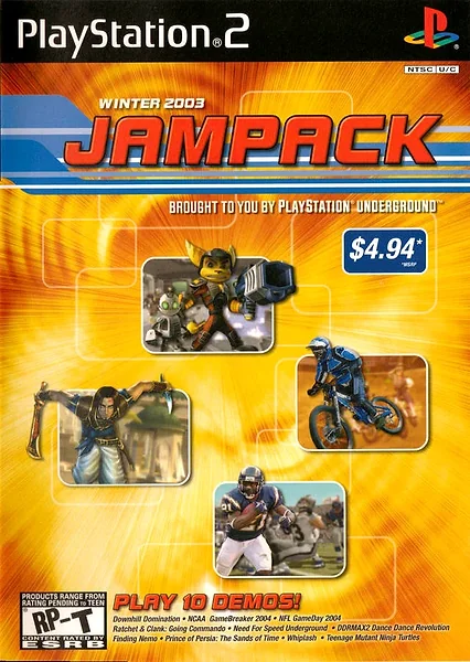 PlayStation Underground Jampack: Winter 2003 box art