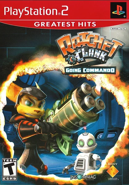 Ratchet & Clank: Going Commando box art