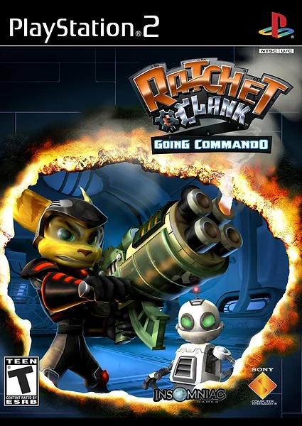 Ratchet & Clank: Going Commando Box Art