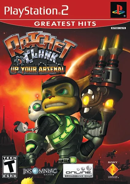 Ratchet & Clank: Up Your Arsenal box art