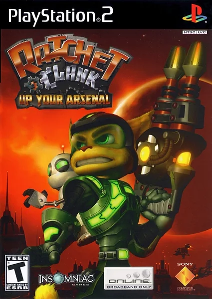 Ratchet & Clank: Up Your Arsenal Box Art