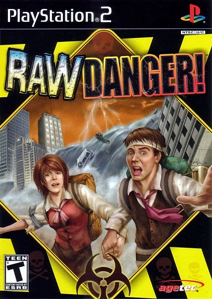 Raw Danger! Box Art
