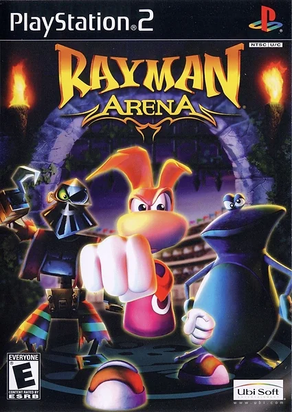 Rayman Arena box art