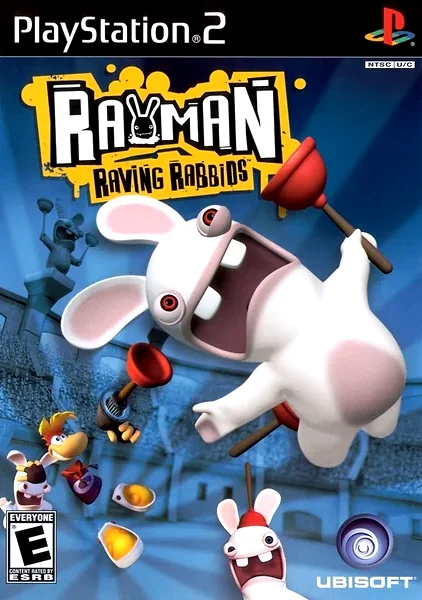 Rayman Raving Rabbids box art
