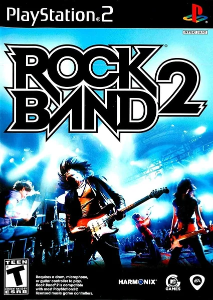 Rock Band 2 box art