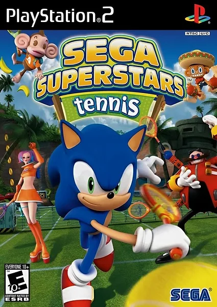 Sega Superstars Tennis Box Art