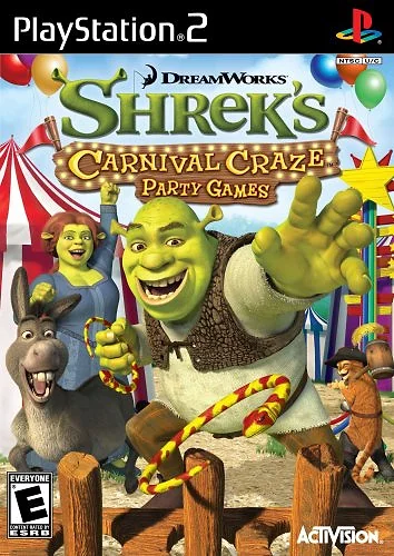 Shrek's Carnival Craze box art