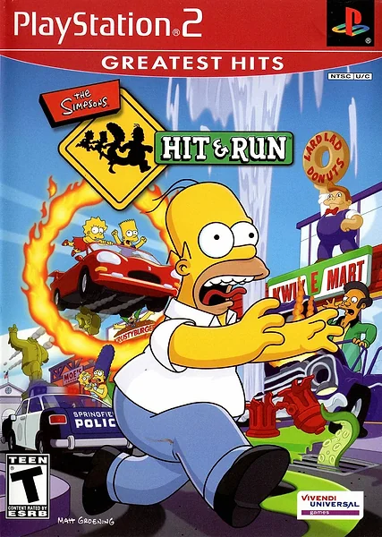 Simpsons: Hit & Run box art