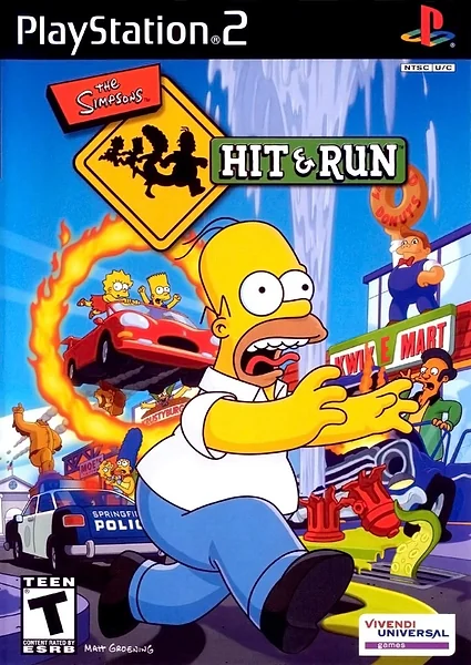 Simpsons: Hit & Run Box Art