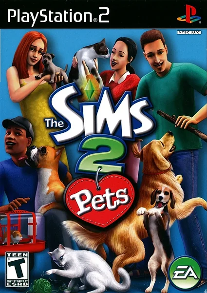 Sims 2: Pets box art