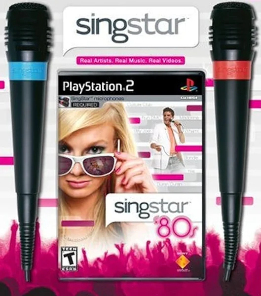 SingStar 80s box art
