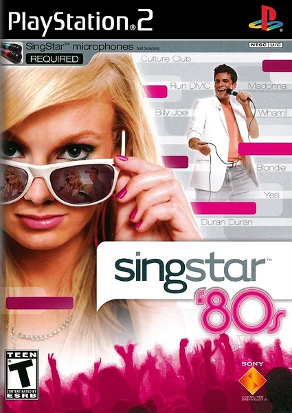 SingStar 80s Box Art