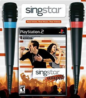 SingStar Amped Box Art