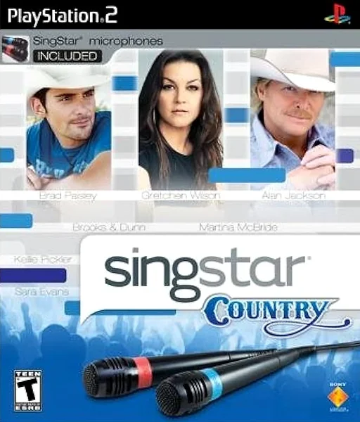SingStar Country box art
