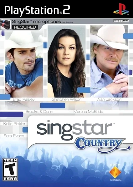 SingStar Country Box Art