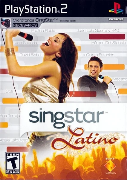 SingStar Latino Box Art
