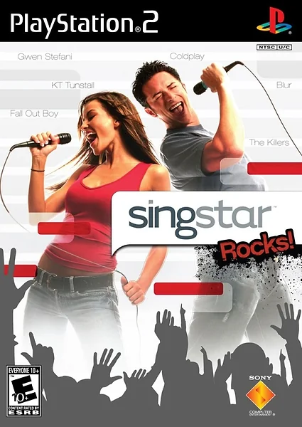 SingStar Rocks! box art