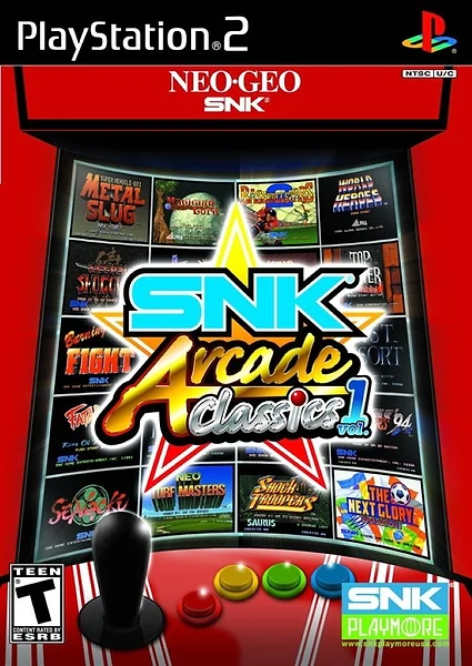 SNK Arcade Classics Vol. 1 Box Art