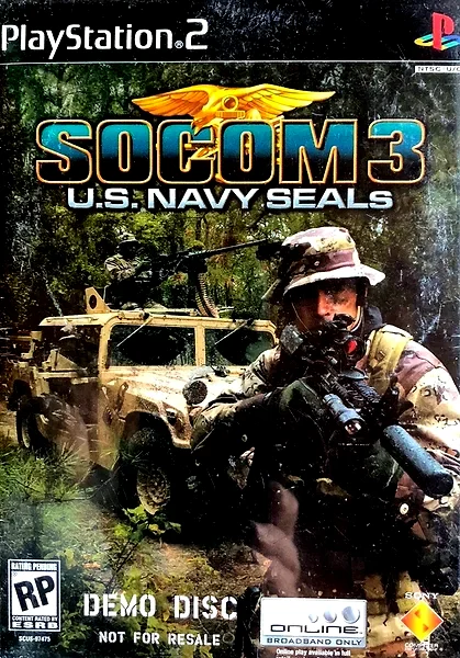 SOCOM 3: U.S. Navy SEALs Box Art