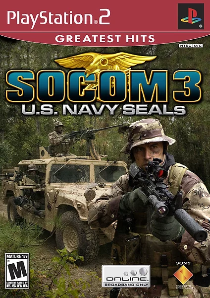 SOCOM 3: U.S. Navy SEALs box art