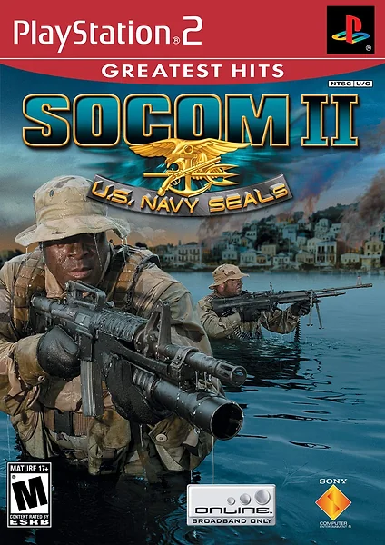 SOCOM II: U.S. Navy SEALs Box Art
