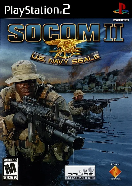 SOCOM II: U.S. Navy SEALs box art