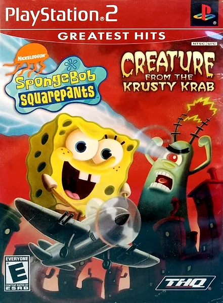 SpongeBob SquarePants: Creature from the Krusty Krab Box Art