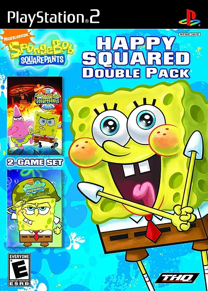 SpongeBob SquarePants: Happy Squared - Double Pack Box Art