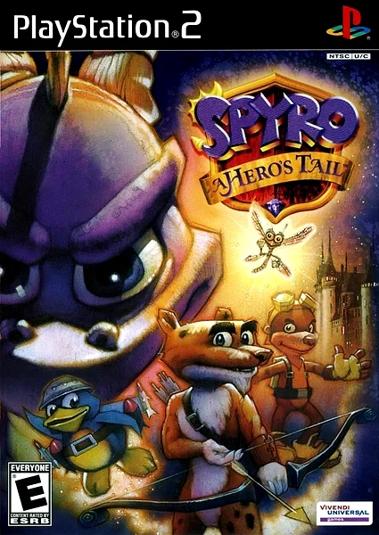 Spyro: A Hero's Tail box art