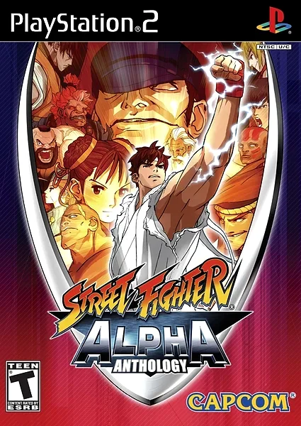 Street Fighter Alpha Anthology box art