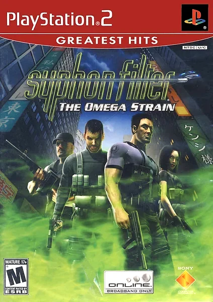 Syphon Filter: The Omega Strain box art
