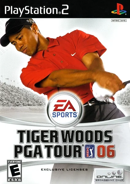 Tiger Woods PGA Tour 06 box art